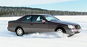 Bild (15/15): Mercedes-Benz S-Klasse Coupe (1994) - ESP Versuch (© Werk/Archiv, 2022)