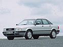 Bild (1/12): Audi 80 B4 (1991) – Eine Keilform wird angedeutet. (© Zwischengas Archiv, 2021)