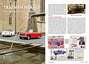 Bild (2/7): 60 Jahre Triumph Herald - SwissClassics Revue Heft 76-6/2019 (© SwissClassics Revue, 2019)