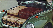 Bild (16/16): VW Käfer 1302 (1971) - Der Kofferraum ist vorne, hinten ist natürlich der Motor (© Zwischengas Archiv)