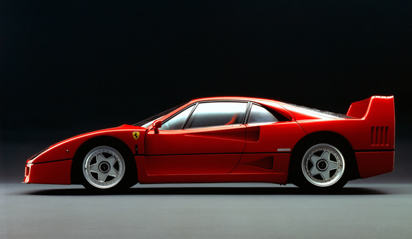 Bild (1/6): Ferrari F40 (1987 bis 1992) (© Archiv/Werk, 1987)