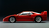 Bild (1/6): Ferrari F40 (1987 bis 1992) (© Archiv/Werk, 1987)