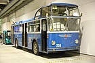 Bild (13/15): FBW Typ HL 71 Prototyp (1959) - Hochlenker-Bus mit viel Platz im Innenraum, genannt Giraffe - gesehen an der Ausstellung 110 Jahre Zürcher Automobilbau (© Bruno von Rotz, 2014)