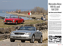 Bild (2/9): SwissClassics Revue 91-3/2022 – Die beiden Cabriolets haben weit mehr gemeinsam als den Hersteller und den Stern auf dem Kühlergrill... (© SwissClassics Revue, 2022)