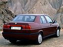 Bild (3/13): Alfa Romeo 155 V6 (167) (1992) – im Gegensatz zum Vorgängermodell 75 werden die Vorderräder angetrieben. (© Zwischengas Archiv, 1992)