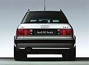 Bild (9/12): Audi 80 B4 2,3E Avant (1992) – Beim Heck herrscht klare, geometrische Linienführung. (© Zwischengas Archiv, 2021)