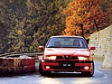Bild (7/13): Alfa Romeo 155 Q4 (167) (1992) – mit 190 PS auch am Berg flink (© Zwischengas Archiv, 1992)