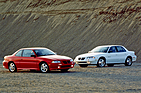 Bild (2/11): Pontiac Grand Am GT Coupé (1992) – Dahinter ein Grand Am Sedan (© Werk/Archiv, 1992)