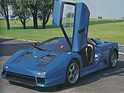 Bild (2/9): Bugatti EB110 Prototyp (1991) – kantiger als der entgültige Entwurf, aber schon mit Flügeltüren versehen (© Zwischengas Archiv, 1991)