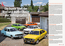 Bild (2/6): SwissClassics Revue 98-4/2023 - Bericht Autos der Siebzigerjahre | Die bunte Vielfalt (© SwissClassics Revue, 2023)
