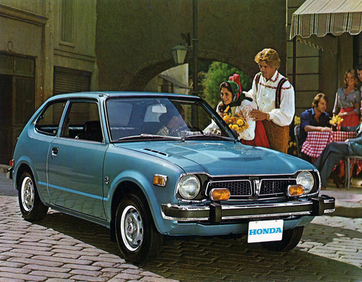 Bild (1/12): Honda Civic 2 door (1973) (© Werk/Archiv, 1973)