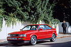 Bild (10/12): Audi S2 Coupe (1990) - in sportlichem Rot (© Zwischengas Archiv)