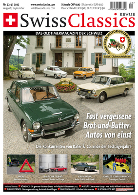 Bild (1/6): SwissClassics Revue 92-4/2022 - Titelblatt (© SwissClassics Revue, 2022)