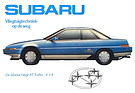 Bild (3/14): Subaru XT (1985) - NL-Prospekt (© Werk/Archiv, 2015)