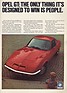 Bild (7/10): Opel GT US-Werbung (1971) (© Werk/Archiv, 1971)