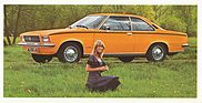 Bild (17/18): Opel Rekord D Sprint (1976) – sportlich gestylt (© Zwischengas Archiv, 1976)
