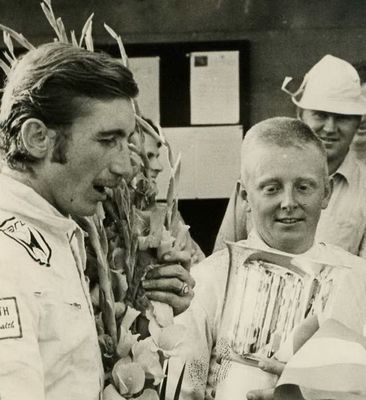Bild (1/5): Jo Siffert (links) und Herbert Müller (© Archiv Laurent Missbauer, 1968)
