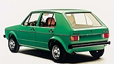 Bild (9/23): VW Golf GLS (1976) (© Werk/Archiv, 1976)