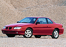 Bild (9/11): Pontiac Grand Am Coupé (1996) – Nach dem Facelift deutlich runder (© Werk/Archiv, 1996)