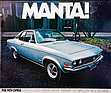 Bild (8/14): Opel Manta A (1973) - Auch in den USA wurde er in verschiedenen Varianten angeboten (© Opel Archiv / Werk, 1973)
