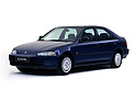 Bild (2/11): Honda Civic Sedan (1991) – die Limousine von vorne (© Zwischengas Archiv, 2021)
