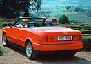 Bild (8/13): Audi Cabriolet (1991) - Ein roter Deutscher in der Toskana (© Zwischengas Archiv, 1991)