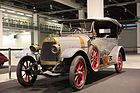 Bild (3/15): Fischer 10/28 HP Cabriolet (1913) - in der Ausstellung 110 Jahre Zürcher Automobilbau (© Bruno von Rotz, 2014)