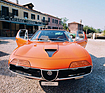 Bild (8/10): Alfa Romeo Montreal (1970) - Durfte die Lamellen über den Scheinwerfern vom Konzept übernehmen (© Zwischengas Archiv)