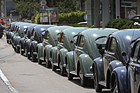 Bild (1/5): Dass man heute noch 25 VW Käfer von 1948 bis 1952 zusammenbringt in der Schweiz ist nicht selbstverständlich (© Bruno von Rotz, 2018)